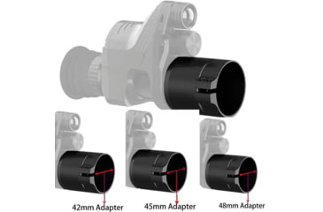 Image of Pard NV007V Adapter, 48mm, Black, 007A48 Adaptor