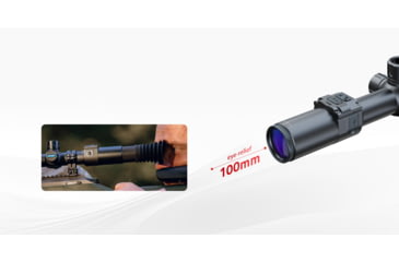 Image of PARD Optics Pantera 640 3.8x75mm 30mm Tube Thermal Imaging Rifle Scope, 50hz, 640x512, Black, PA6-75/LRF