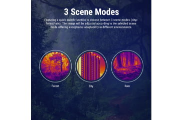 Image of PARD Optics SA62 1-4x35mm Thermal Imaging Rifle Scope w/LRF, OLED, 30 Hz, 640x480, Black, SA62-35 w/LRF