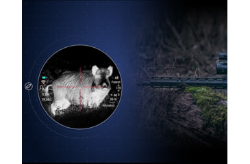 Image of PARD Optics TS36 Thermal Imaging Rifle Scope, 3.7x35mm, 600x480, Multiple Reticles, Black, TS36-35