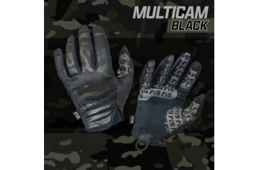 Image of Patrol Incident Gear FDT Delta Utility Gloves, Multicam Black, Medium, PIG.754D-0027