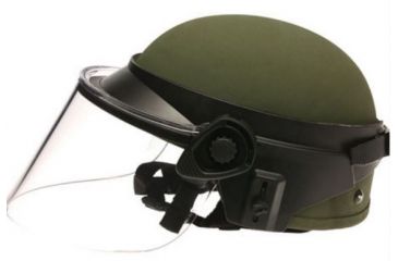 Image of Paulson Manufacturing DK6 H.150 Retro Fit face shield- Riot, Clear, 8in DK6-H.150