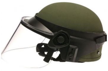 Image of Paulson Manufacturing DK6 H.150s Retro Fit face shield- Riot, Clear, 6in DK6-H.150s