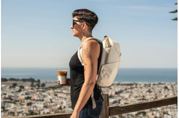 Image of Peak Design Everyday Zip V2 Backpack, 15 Liters, Bone, BEDBZ-15-BO-3