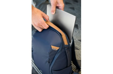Image of Peak Design Everyday Zip V2 Backpack, 15 Liters, Midnight, BEDBZ-15-MN-3