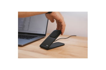 Image of Peak Design Mobile Wireless Charging Stand v2, Black, M-CS-BK-2