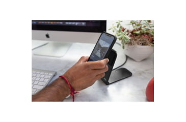 Image of Peak Design Mobile Wireless Charging Stand v2, Black, M-CS-BK-2