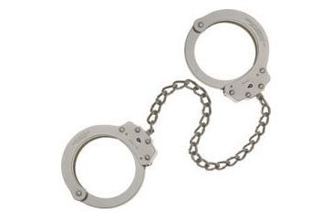 Image of Peerless Handcuff 703 - Leg Iron - Nickel 4740
