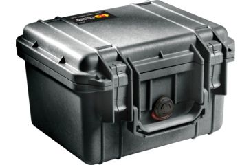 Image of Pelican 1300 Small Protector Waterproof Case, Black, No Foam, 1300-001-110