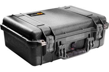 Image of Pelican 1500NF Medium Crushproof Dry Case, 18.5x14x7in, Black - No Foam