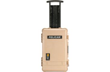 Image of Pelican 1510 Carry On 22x13x9in Wheeled Protector Case, Desert Tan w/ Foam 1510-000-190