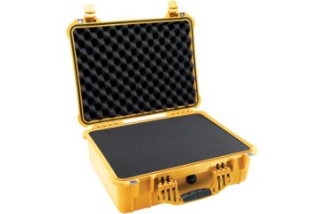 Image of Pelican 1520 Protector 19x15x7in Watertight Carrying Case, Yellow w/ Foam
