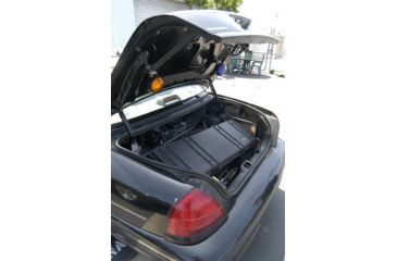 Image of Pelican 1720 Watertight Gun Case w/ Wheels and Foam - 42in Long Interior, Black 1720-000-110