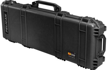 Image of Pelican 1720 Watertight Gun Case w/ Wheels and Foam - 42in Long Interior, Black 1720-000-110