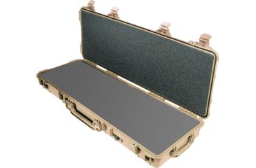 Image of Pelican 1720 Watertight Gun Case w/ Wheels and Foam - 42in Long Interior, Desert Tan 1720-000-190