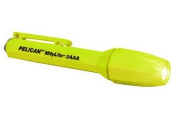 Image of Pelican 1900 MityLite Laser Spot Xenon 2 Watertight Flashlight, Adv Yellow 1900-018-245