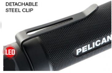 Image of Pelican 2370 LED Flashlight, Clip 023700-0000-110