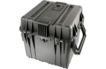 Image of Pelican 340 Watertight Protector 18in Cube Case w/ Wheels, Foam - Black