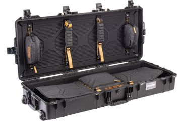 Image of Pelican Air 1745 Case, Bow, 44x16.8x7.9 inch Internal Dimension, 46.7x19.4x8.7 External Dimension, Black, 017450-0120-110