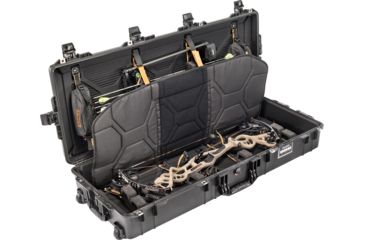 Image of Pelican Air 1745 Case, Bow, 44x16.8x7.9 inch Internal Dimension, 46.7x19.4x8.7 External Dimension, Black, 017450-0120-110