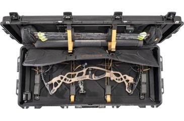 Image of Pelican Air 1745 Case, Bow, 44x16.8x7.9 inch Internal Dimension, 46.7x19.4x8.7 External Dimension, Black, 017450-0120-110