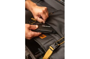 Image of Pelican Air 1745 Case, Bow, 44x16.8x7.9 inch Internal Dimension, 46.7x19.4x8.7 External Dimension, Black, 017450-0120-110