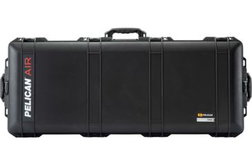 Image of Pelican Air 1745 Case, Bow, 44x16.8x7.9 inch Internal Dimension, 46.7x19.4x8.7 External Dimension, Black, 017450-0120-110