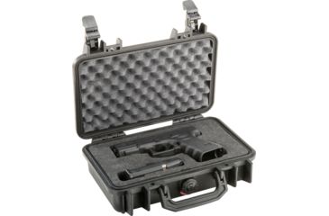Image of Pelican Case 1170 with Foam and Lid - Black