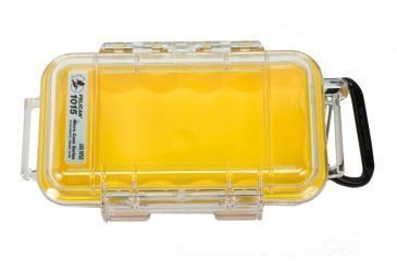 Image of Pelican 1015 Micro Case - Clear Yellow Case