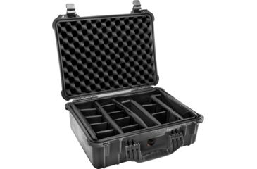 Image of Pelican Padded Divider Set Kit for 1525 Case, Black, 015250-4060-000