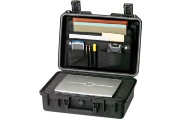 Image of Pelican Storm Cases iM2300 Dry Box, 18.2x13.4x6.7, Black, Cubed Foam iM2300-00001
