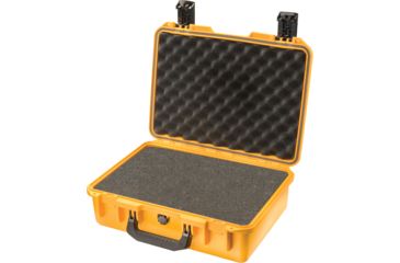 Image of Pelican Storm Cases iM2300 Dry Box, 18.2x13.4x6.7, Yellow, Cubed Foam iM2300-20001