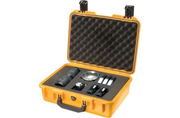 Image of Pelican Storm Cases iM2300 Dry Box, 18.2x13.4x6.7, Yellow, Cubed Foam iM2300-20001