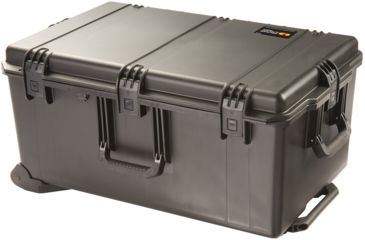 Image of Pelican Storm Cases iM2975 Dry Box w/Wheels, 31.3x20.4x15.5in, Black, Waterproof, Crushproof, Cubed Foam iM2975-00001