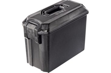 Image of Pelican VAULT V250 Case, Ammo, 6.3x12.7x10 inch Internal, 16.27x7.9x11.93 inch External Dimension, Black, VCV250-0010-BLK