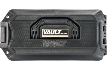 Image of Pelican VAULT V250 Case, Ammo, 6.3x12.7x10 inch Internal, 16.27x7.9x11.93 inch External Dimension, Black, VCV250-0010-BLK