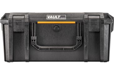 Image of Pelican VAULT V600 Case, Large Equipment, 21x17x9.5 inch Internal, 24.55x20.59x10.16 inch External Dimension, Black, VCV600-0000-BLK