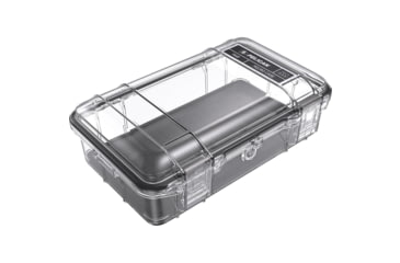 Image of Pelican Waterproof M40 Micro Case, Black/Clear, 1410363