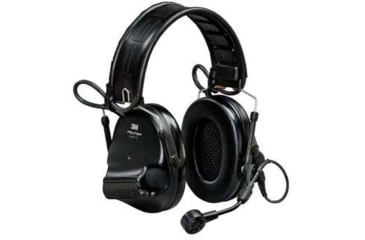 Image of PELTOR 3M, SwatTac, VI NIB Headset, Foldable, MI Input, Dynamic Boom MIc, Black, MT20H682FB-09N SV
