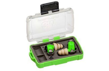 Image of Peltor EEP100 Electronic Earplugs ABS Polymer 6 DB Earbuds Green