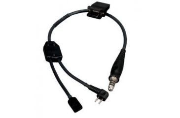 Image of Peltor Extension Cables Microphone Y-cable harness assembly FL6AF