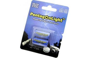 Image of Pentagonlight 2-Pak CR-123A Lithium Battery P-LB2