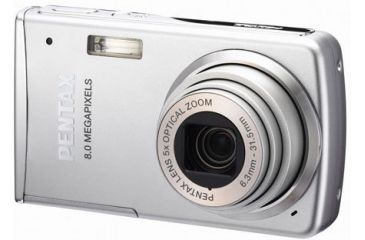 Image of Pentax Optio M50 8 Mega Pixel Digital Camera 5x Zoom 2.5 Inch LCD