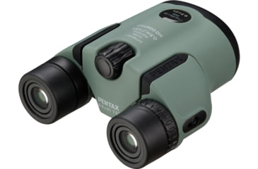 Image of Pentax Papilio III WR 6.5x21mm Porro Prism Binocular, Olive, 62015