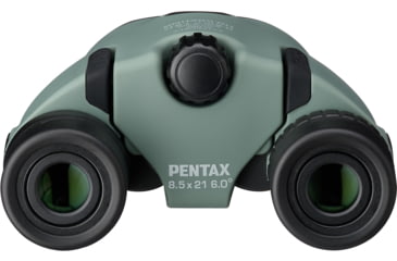Image of Pentax Papilio III WR 8.5x21mm Porro Prism Binocular, Olive, 62017