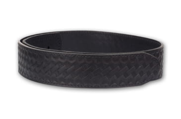 Image of Perfect Fit 1.5in Garrison Belt w/ 8in Velcro, Basket Weave, Black, Large, 7001-BW-LG