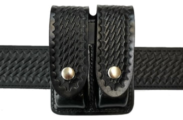 Image of Perfect Fit Double Mag Pouch, Large, Black, MP1102-BW