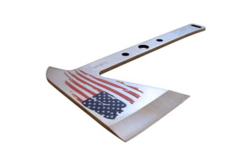 Image of Perfect Point Throwing Axe, 3Cr13 Stainless Steel Stainless Steel, USA Flag, PP-124-1SL