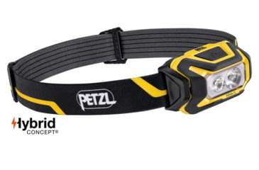 Image of Petzl Aria 2 Headlamp, Black/Yellow, E070AA00