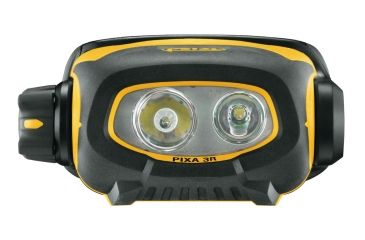 Image of Petzl Pixa 3R Headlamp, Black/Yellow, E78CHR 2